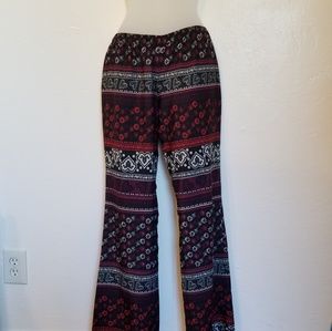 Boho Hippy Summer Lounge Pattern Pants
